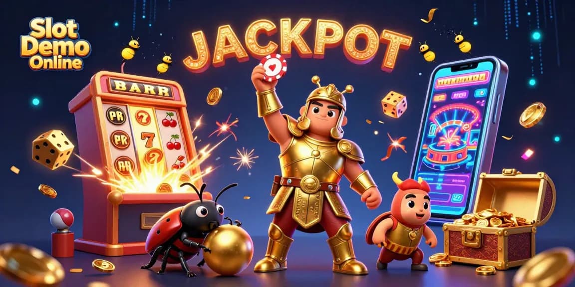 Join the fun with Slot Demo Online, where beetles celebrate jackpots and fortune!