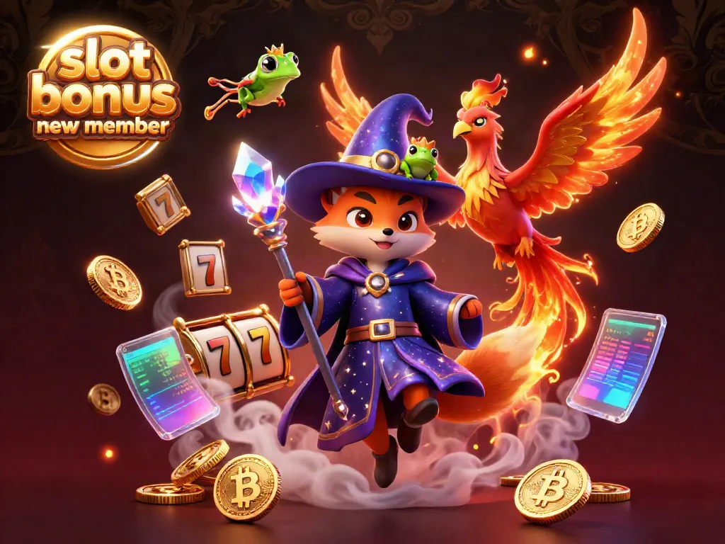 Engage with your winnings using the slot bonus new member in a magical casino setting featuring dynamic game elements.