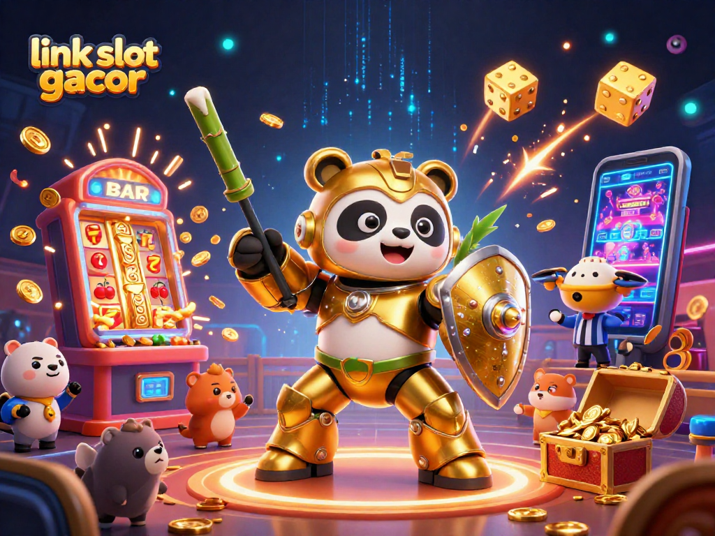 Engage with link slot gacor at the thrilling jackpot explosion of a vibrant casino scene.