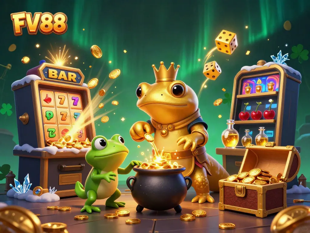 Win big with FV 88 as a golden salamander alchemist transforms base metals into riches!