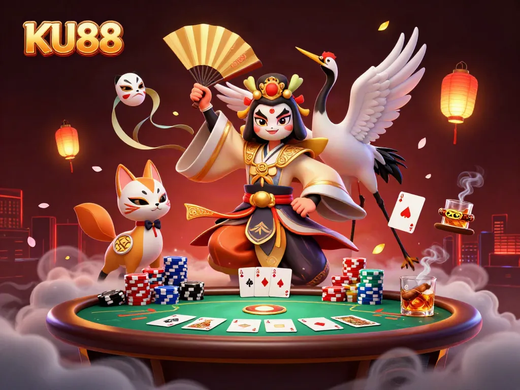 Experience thrilling gameplay at KU88 with vibrant casino action and dynamic characters.