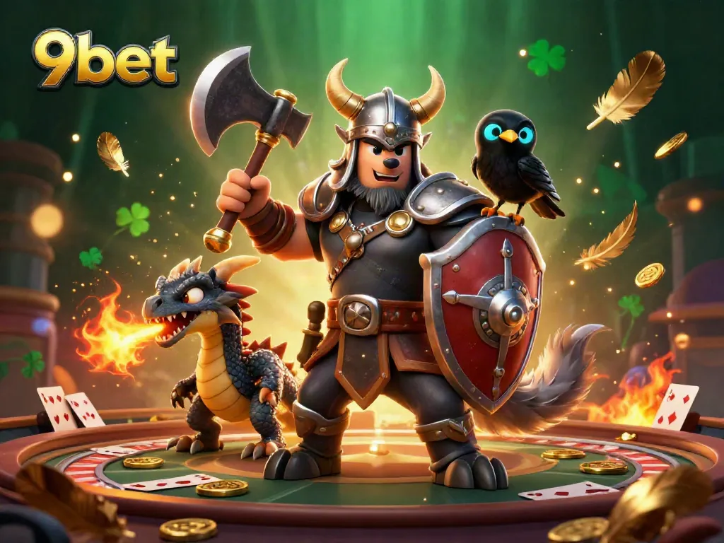 Experience thrilling wins daily at 9bet with fierce characters in an electrifying casino atmosphere.