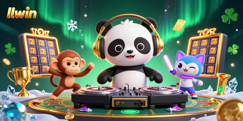 Experience exciting gameplay at llwin with animated characters and vibrant 3D casino action.