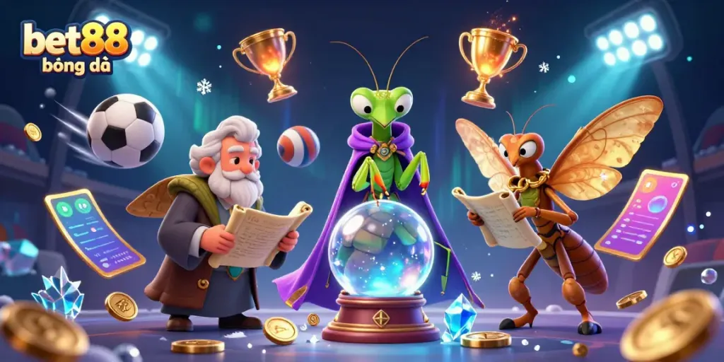 Experience thrilling betting action with bet88 bóng đá highlighted in a vibrant 3D illustration.