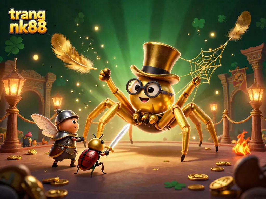 Experience the exciting world of trang nk88 as the brave knight faces challenges in the vibrant casino arena.