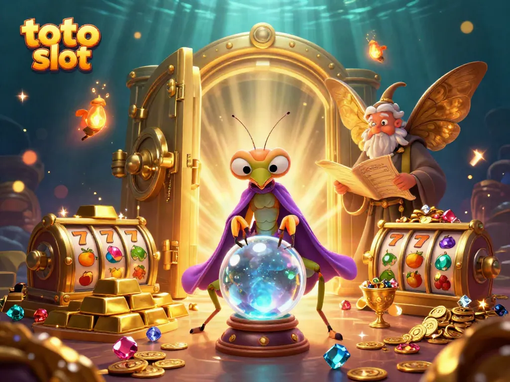 Engage with the thrilling toto slot adventures featuring vibrant characters and stunning casino imagery.