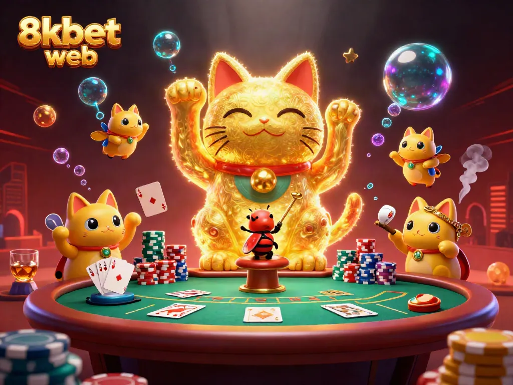 Experience the thrill of betting with 8xbet web in this vibrant, dynamic casino scene.