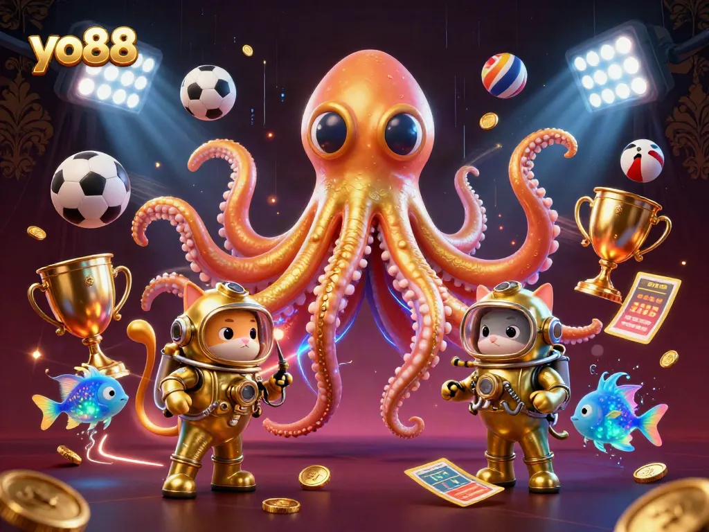 Engage with yo88's thrilling gameplay featuring a vibrant underwater scene with dynamic casino elements.